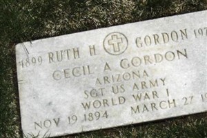 Ruth H. Gordon Ruth H. Gordon