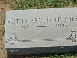 Ruth Harold Rhodes