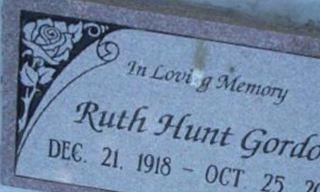 Ruth Hunt Gordon