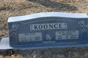 Ruth Janette Williams Koonce Ruth Janette Williams Koonce