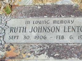 Ruth Johnson Lenton