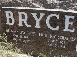 Ruth Joy Schaefer Bryce