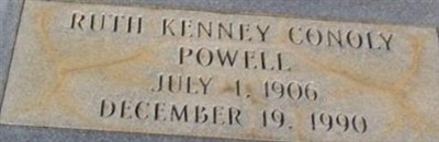 Ruth Kenney Conoly Powell Ruth Kenney Conoly Powell