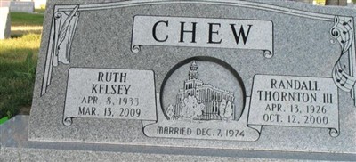 Ruth LaVon Kelsey Chew Ruth LaVon Kelsey Chew