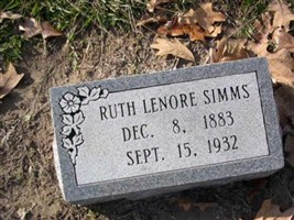 Ruth Lenore Simms Ruth Lenore Simms
