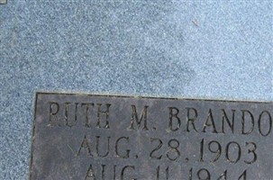 Ruth M Brandon Cooley