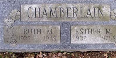 Ruth M Chamberlain