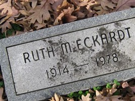 Ruth M. Eckhardt Ruth M. Eckhardt