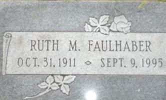 Ruth M. Faulhaber