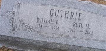 Ruth M Guthrie