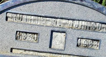 Ruth M. Johnson Ruth M. Johnson