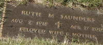 Ruth M. Keyser Saunders Ruth M. Keyser Saunders