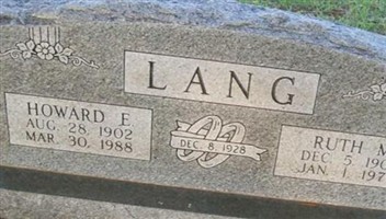 Ruth M Lang