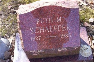 Ruth M Schaeffer Ruth M Schaeffer
