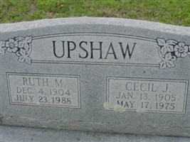 Ruth M. Upshaw Ruth M. Upshaw