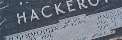 Ruth Maechtlen Hackerott