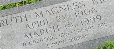 Ruth Magness Kidd (1872889.jpg) Ruth Magness Kidd (1872889.jpg)