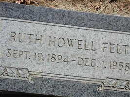 Ruth Maughan Howell Felt Ruth Maughan Howell Felt