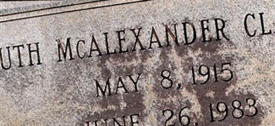 Ruth McAlexander Clarke