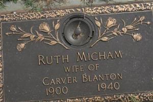 Ruth Micham Blanton