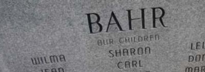 Ruth Mitchell Bahr Ruth Mitchell Bahr