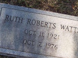 Ruth Roberts Watts