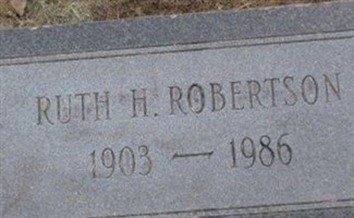 Ruth Robertson Ruth Robertson