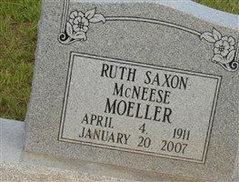Ruth Saxon McNeese Moeller Ruth Saxon McNeese Moeller