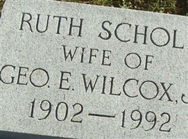 Ruth Scholl Wilcox Ruth Scholl Wilcox