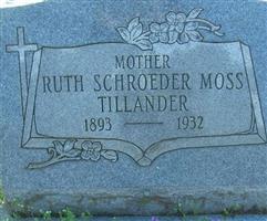 Ruth Schroeder Moss Tillander