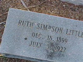 Ruth Simpson Little Ruth Simpson Little