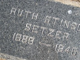 Ruth Stinson Setzer Ruth Stinson Setzer