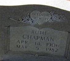 Ruth Thomas Chapman Ruth Thomas Chapman