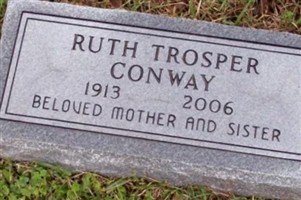 Ruth Trosper Conway Ruth Trosper Conway