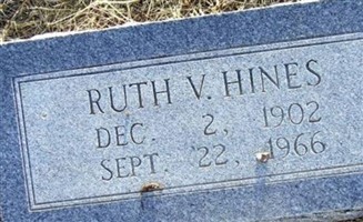 Ruth V Hines