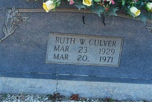 Ruth W. Culver