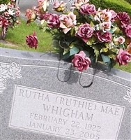 Rutha Mae "Ruthie" Whigham