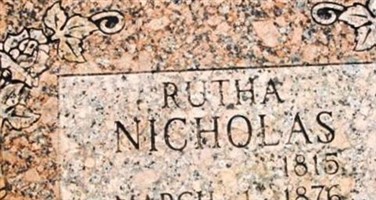 Rutha Nicholas Rutha Nicholas