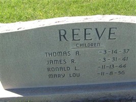 Ruthell Stanworth Reeve Ruthell Stanworth Reeve