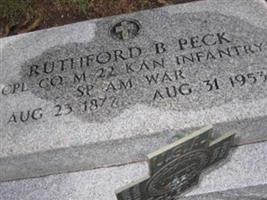 Ruthford B Peck