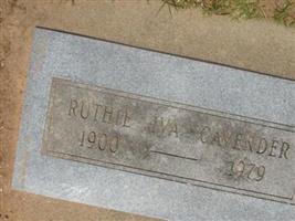 Ruthie Iva Cavender