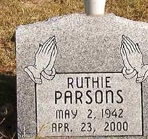 Ruthie May Parsons Ruthie May Parsons