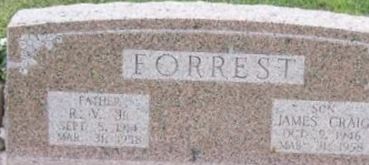 R V Forrest, Jr R V Forrest, Jr