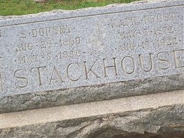 S Dorsey Stackhouse S Dorsey Stackhouse