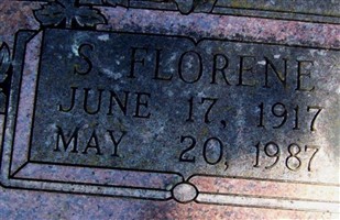 S Florine Raines Derr