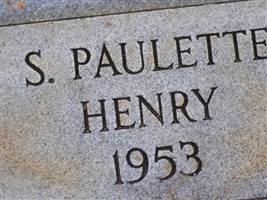 S Paulette Henry S Paulette Henry