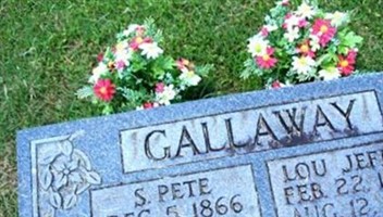 S. Pete Gallaway S. Pete Gallaway