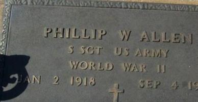 S Sgt Phillip W. Allen