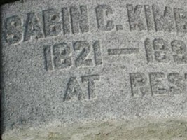 Sabin C. Kimball Sabin C. Kimball