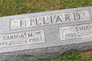 Sabina M. Hilliard Sabina M. Hilliard